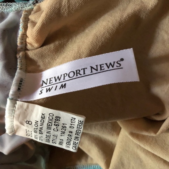 Newport News Swim Newport News Tankini Bikini Swim Suit 2 Piece